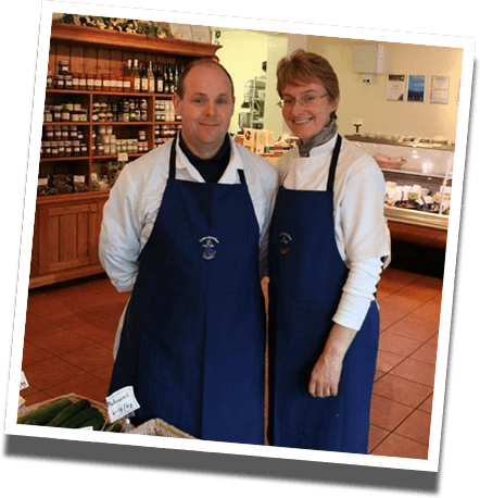 Mark and Jayne Lewis, owners of Lewis’s Farm Shop in Wrexham